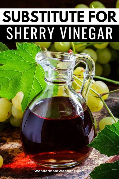 alternative sherry vinegar